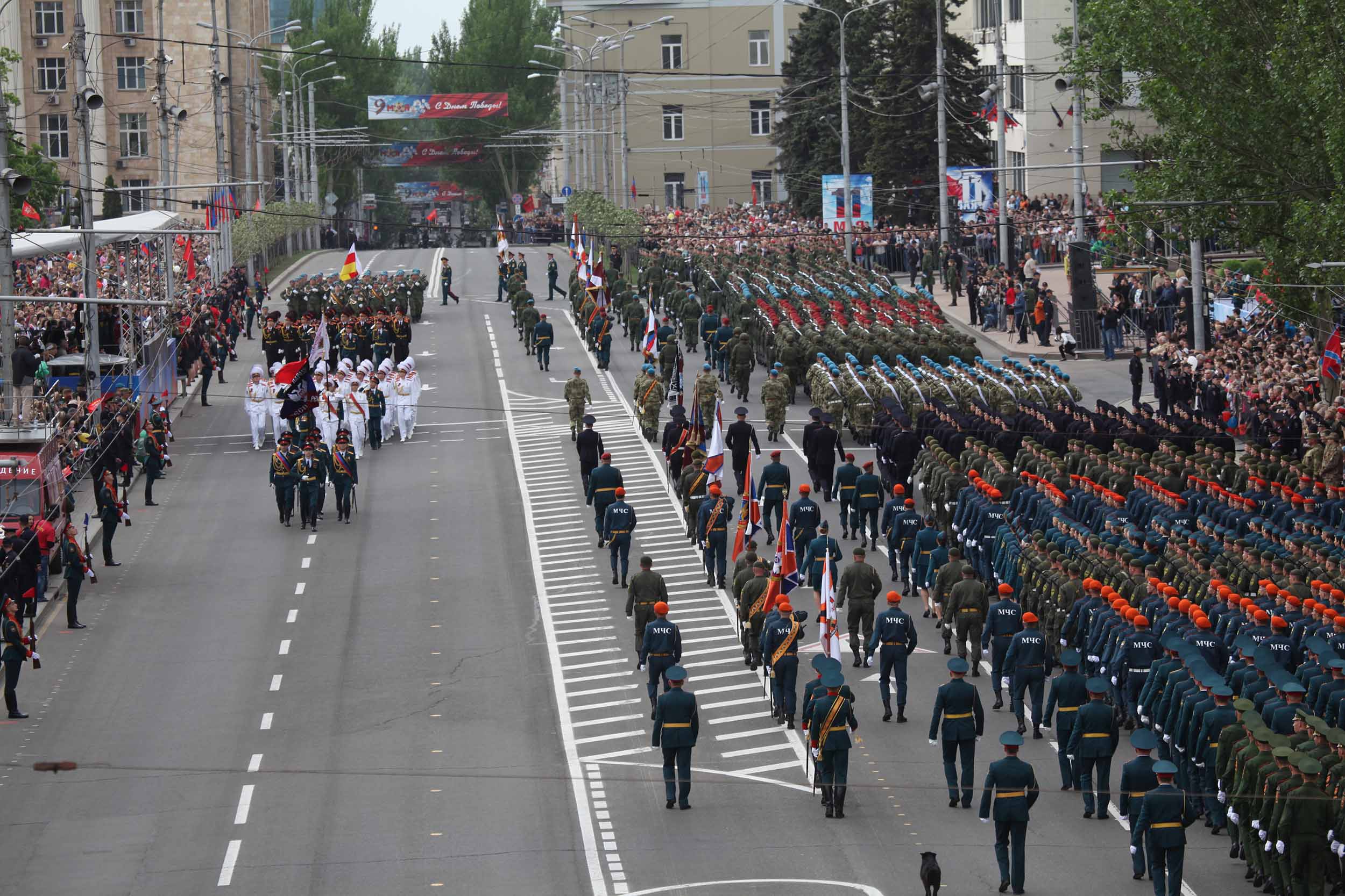 Бессмертный полк донбасс фото