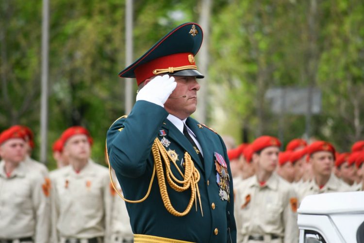 В Донецке прошла генеральная репетиция Парада Победы (фото)