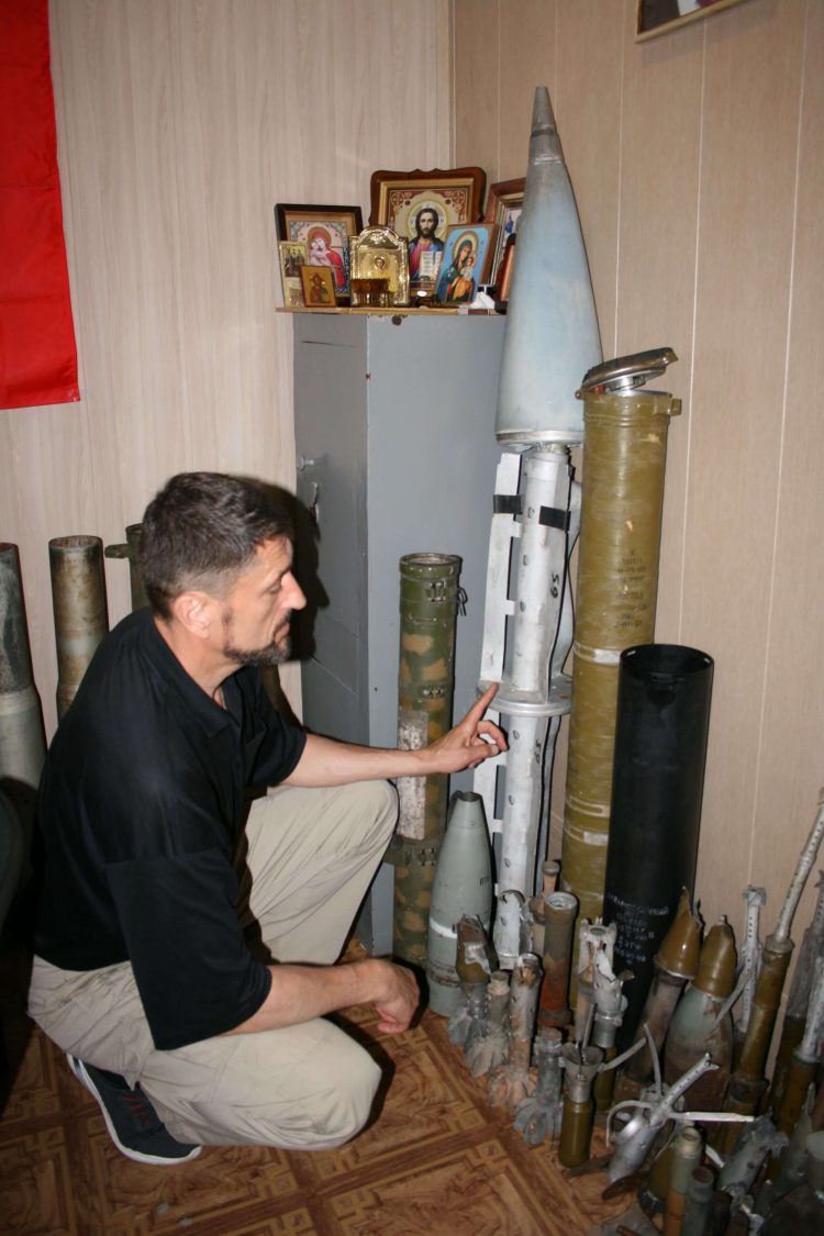 Жизнь Александровки под обстрелами