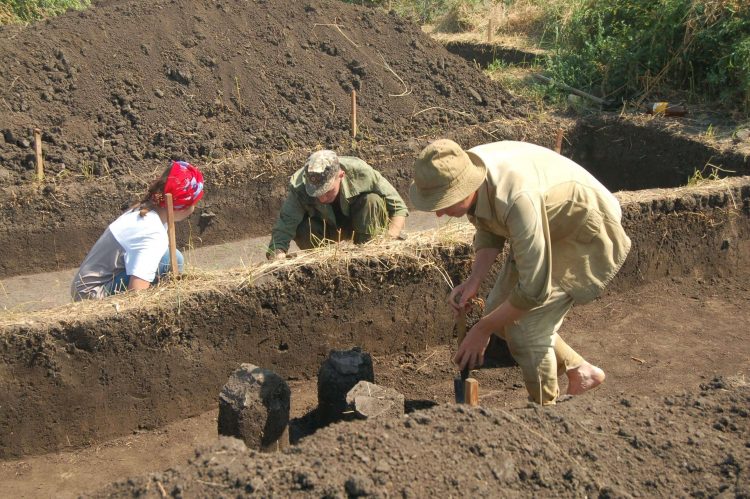 Археологи Донецкого краеведческого музея ведут раскопки в районе села Великая Шишовка (фото)