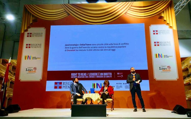 На Международной книжной ярмарке в Италии обсудили тему украинской агрессии против Донбасса