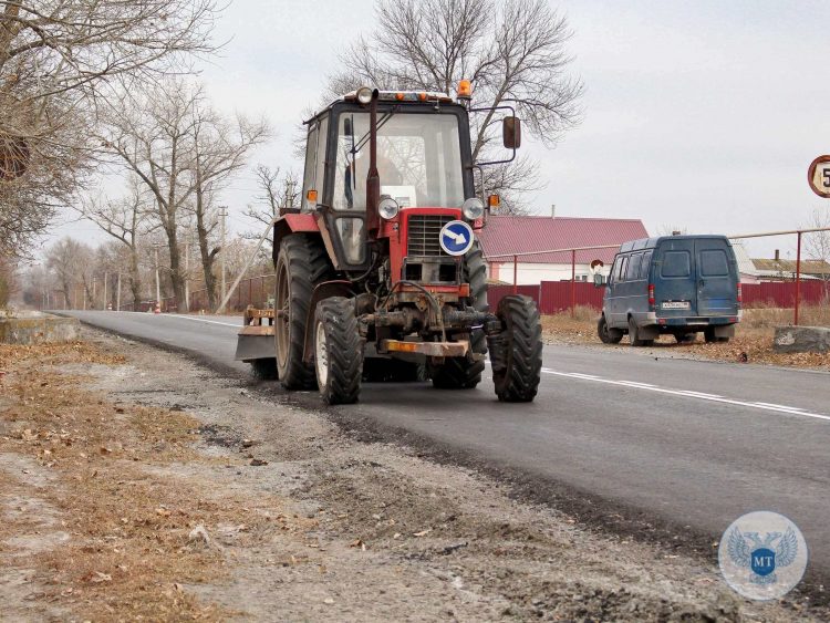 Завершён ремонт дороги Великая Новоселовка — Амвросиевка