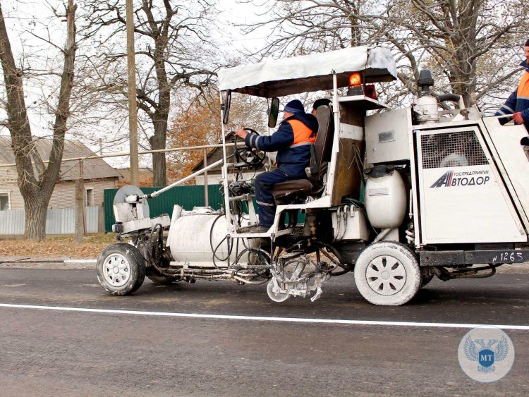 Завершён ремонт дороги Великая Новоселовка — Амвросиевка