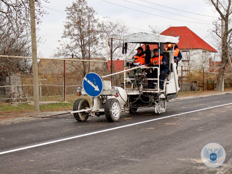 Завершён ремонт дороги Великая Новоселовка — Амвросиевка