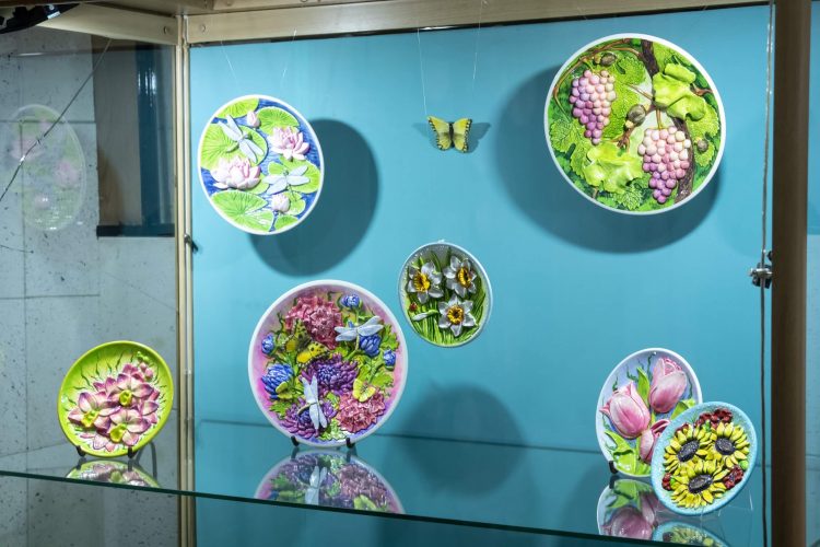 В Донецком краеведческом музее открылась выставка «Природа, застывшая в керамике»