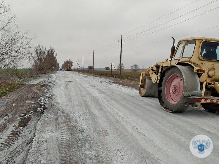 Минтранс ДНР опубликовал актуальные данные по ремонту автодорог на освобожденных территориях