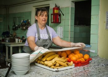 В Морском лицее Мариуполя работает социальная столовая