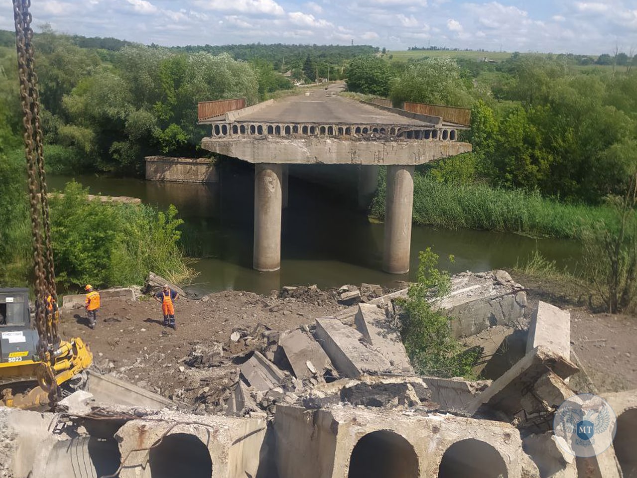 мост в донецке