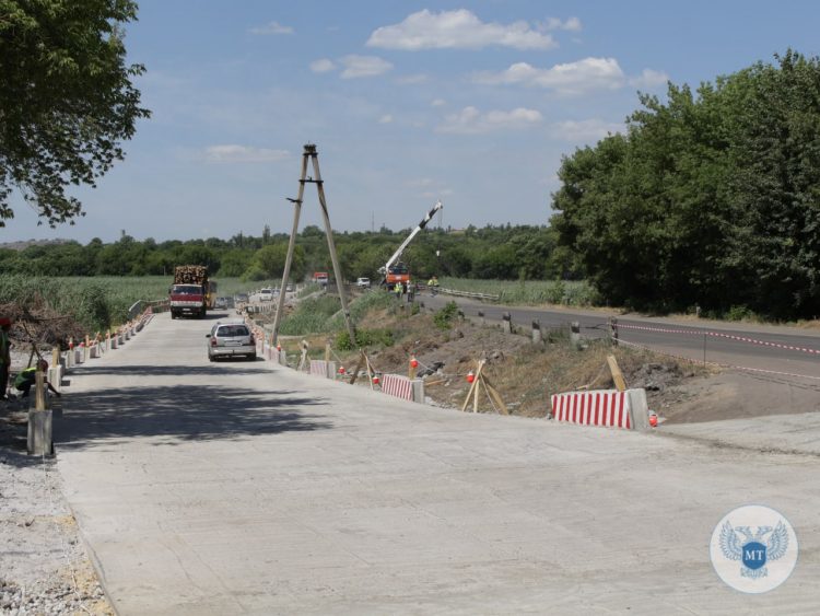 В Нижней Крынке налажено движение в объезд разрушенного моста