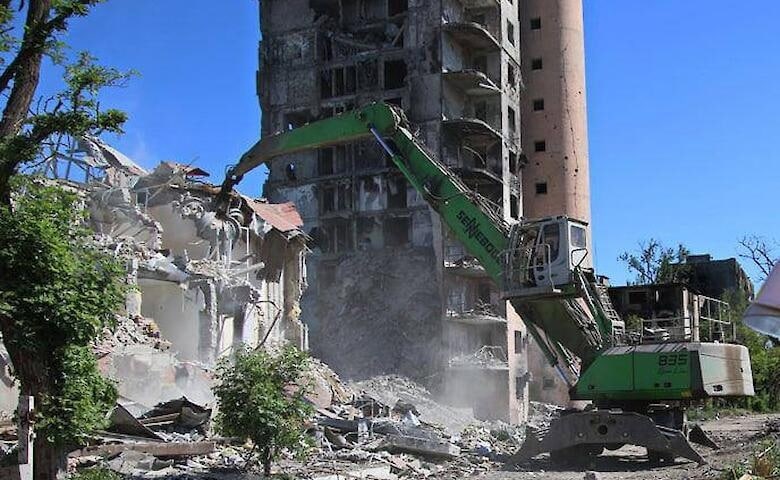 В Мариуполе на месте разрушенных многоэтажек возведут новые дома