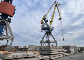 Логистический центр строительных материалов открылся сегодня в порту Мариуполя