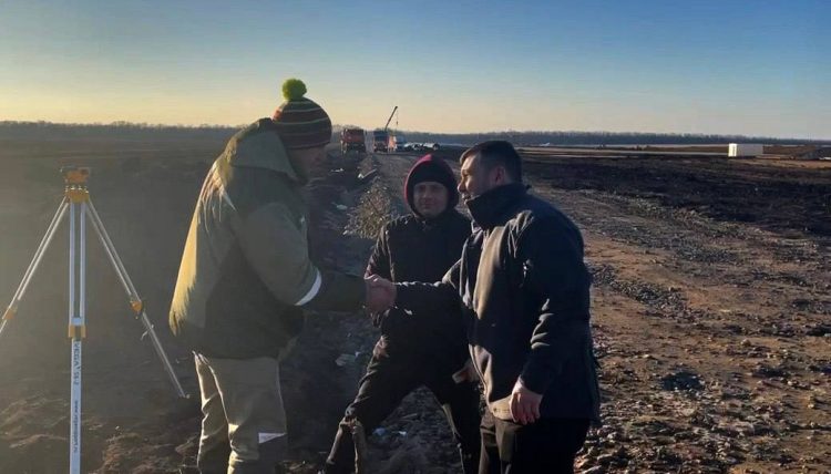 Строительство водовода из реки Дон идет полным ходом