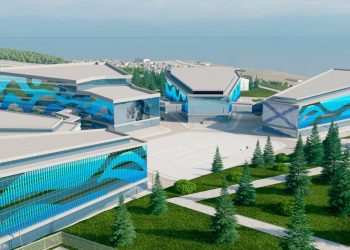 Военные строители возводят филиал Нахимовского военно-морского училища в Мариуполе