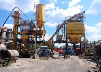 В Волновахе начал работать асфальтобетонный завод