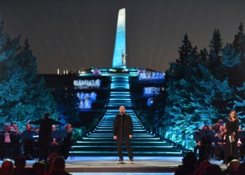 На Саур-Могиле состоялись торжества по случаю Дня освобождения Донбасса