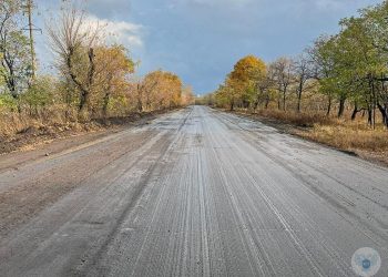 Продолжается восстановление дорог Горловки