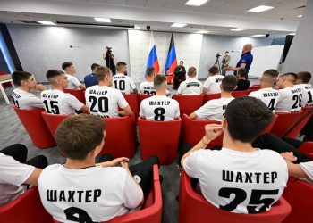 Денис Пушилин заявил, что Донбассу нужен настоящий местный «Шахтер»