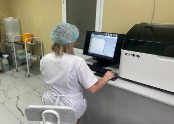 В горловской городской больнице №2 открылась новая централизованная лаборатория