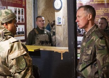 Замминистра внутренних дел РФ Александр Горовой с рабочей поездкой посетил ДНР