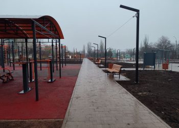 В Докучаевске появилось новое место для прогулок и активного отдыха