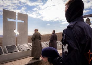 В ДНР сотрудники Росгвардии почтили память воинов, защищавших Донбасс