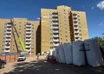 Недострой в Донецке по улице Листопрокатчиков