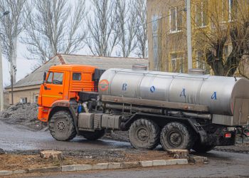 подвоз воды в ДНР