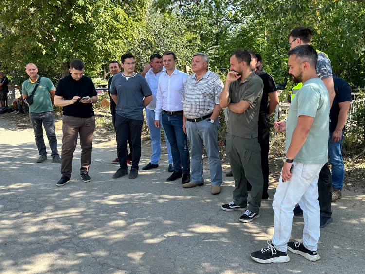 На «Донецком море» завершается строительство мемориального комплекса