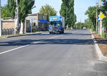 С 2022 года в Дебальцево восстановили почти 190 тысяч квадратных метров дорог