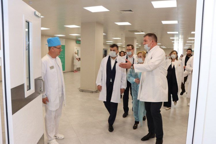 В Мариуполе продолжается строительство многопрофильного медцентра ФМБА