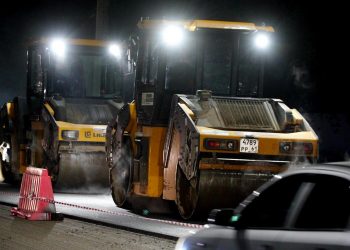 Ремонт дороги на Ленинском проспекте Донецка завершат к 20 октября