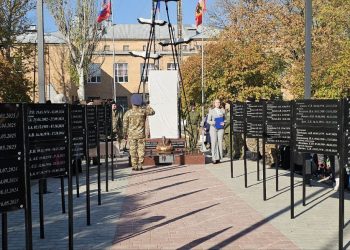 В Новом Свете открыли Аллею Славы в честь погибших добровольцев СВО