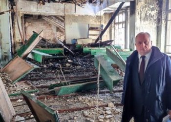 Разрушенный третий корпус ДонНТУ снесут и отстроят заново