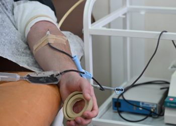 Росгвардейцы в ДНР сдали 27 литров крови в рамках всероссийской донорской акции