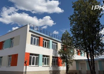 В Мариуполе восстанавливают детский сад 1966 года постройки под административное здание