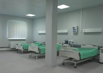 Владимир Путин по видеосвязи открыл новое отделение экстренной медпомощи в донецкой больнице им. М.И. Калинина