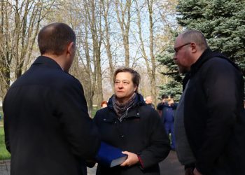 Немецкая антифашистка Лиана Килинч посетила Шахтерск в преддверии Дня освобождения узников концлагерей