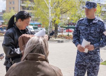В преддверии пожароопасного периода росгвардейцы провели профилактический рейд в ДНР