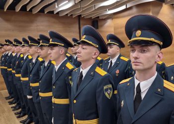 Ряды МЧС России пополнили 44 выпускника Донецкого института противопожарной службы