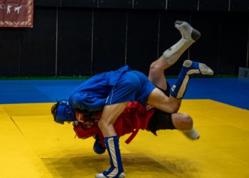 Чемпионат территориального органа Росгвардии по самбо прошёл в Донецке