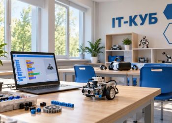 Первый в ДНР «IT-куб» открылся в школе Амвросиевки